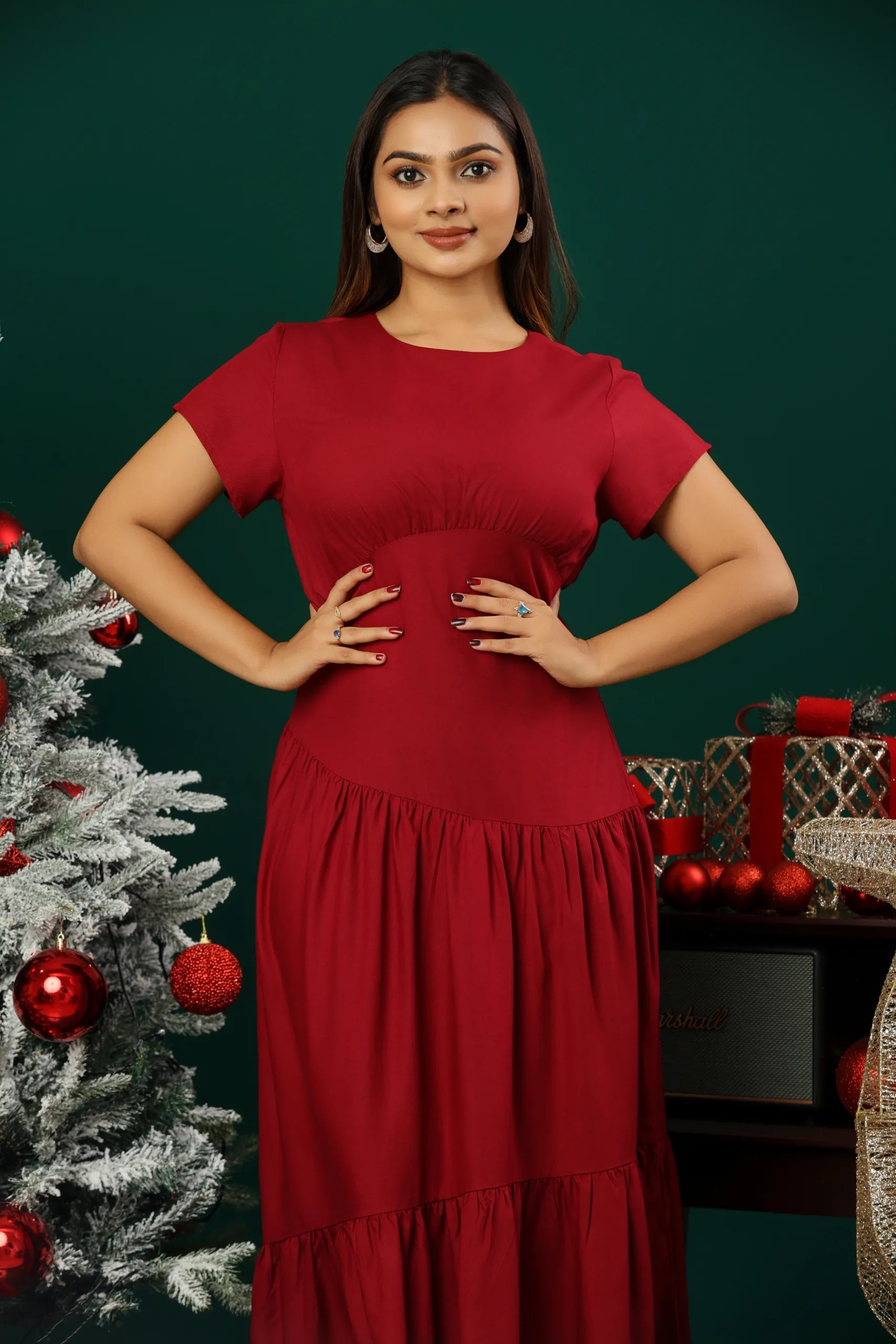 Uneven Layered Dress