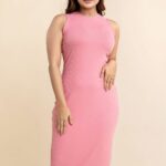 Baby Pink Bodycon Dress