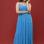 Blue Grace Maxi Dress