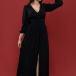 Elegant Black Maxi Dress