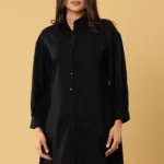 Dark Noir Shirt Dress
