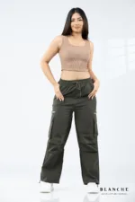 MetroFit Cargo Pants – Dark Green