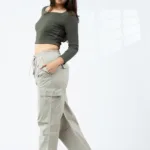 MetroFit Cargo Pants – Light Grey
