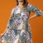 Indie Patch Midi Dress