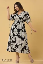 Petal Grace Maxi Dress
