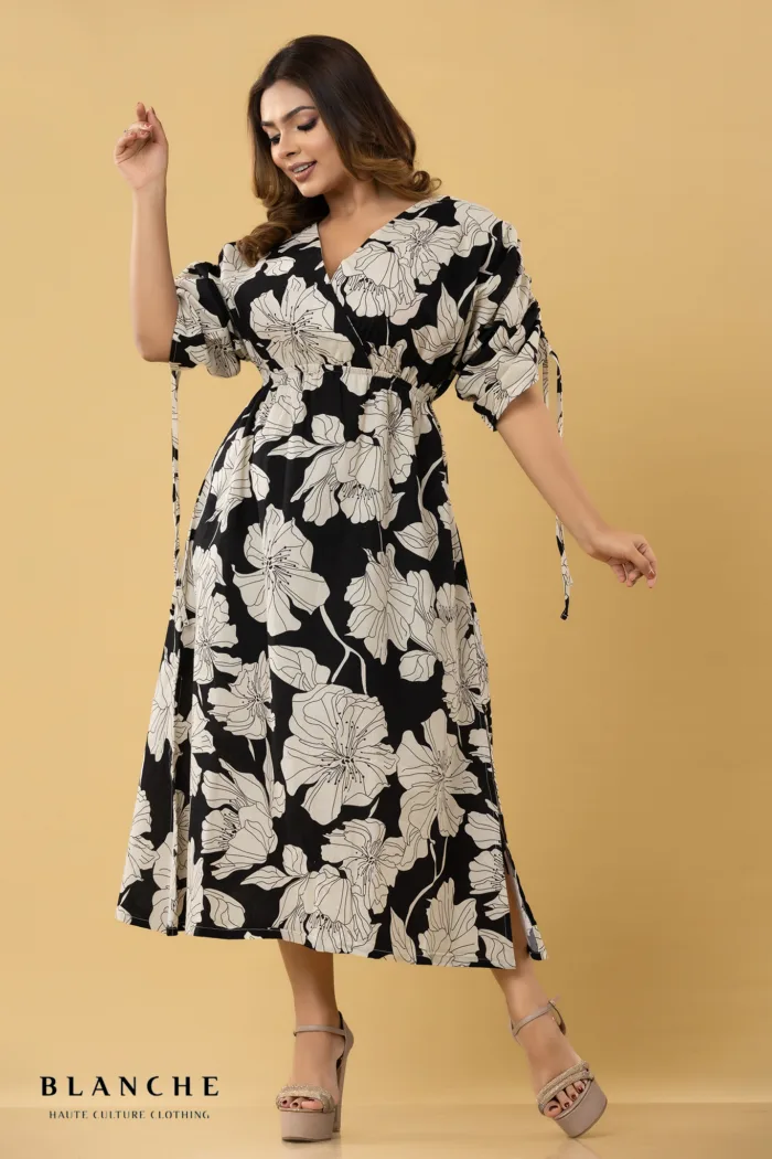 Petal Grace Maxi Dress - Image 1