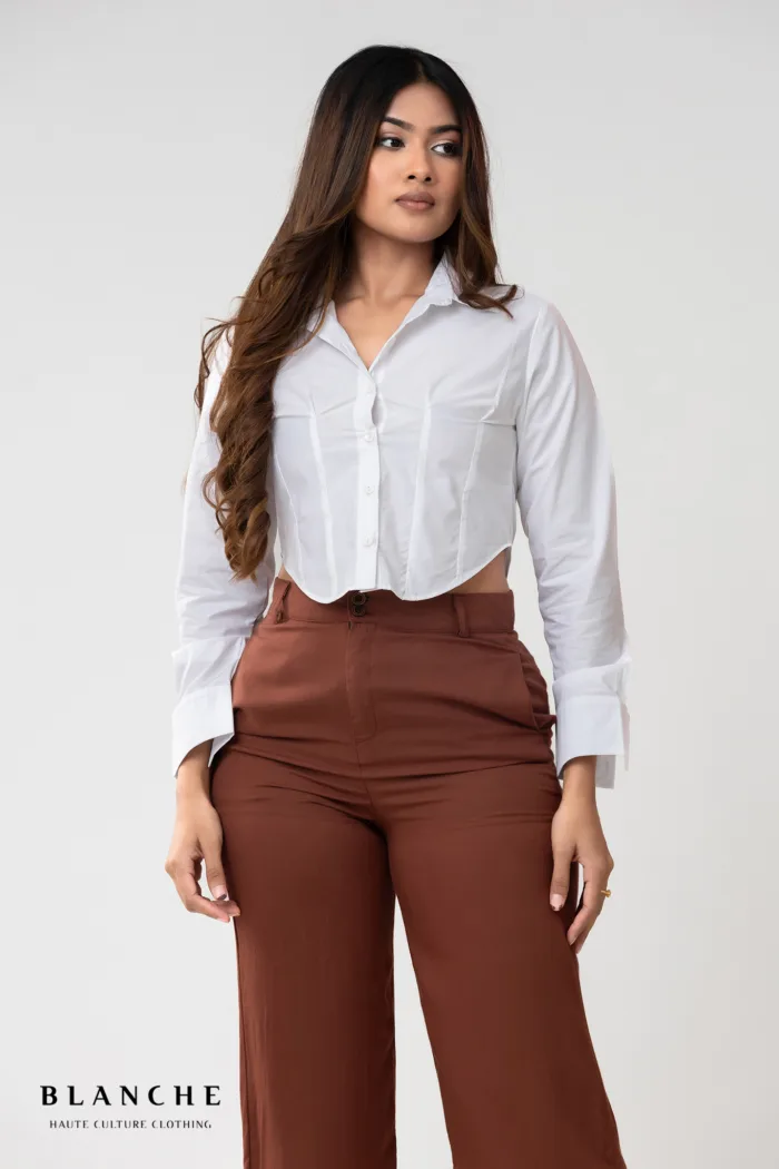 White Hem Shirt - Image 1