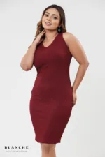 Tank Dress - Burgundy