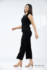 Flared Pant - Black - Image 2