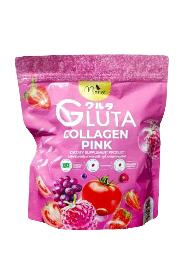 Manee Gluta Collagen Pink - 30 Sachets - Image 1