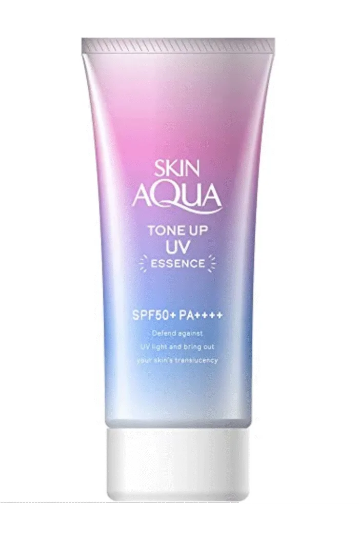 Skin aqua toneup UV Essence sunscreen spf50+ PA++++ - 80G - Image 1
