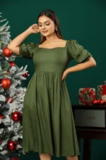Princess Dress - Green - Image 2