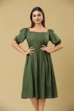 Princess Dress - Green - Image 4