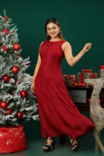 Longline Princess Line Dress - Image 2