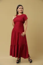 Uneven Layered Dress - Image 3
