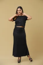 NOIR ELEGANCE COORD TOP - Image 2